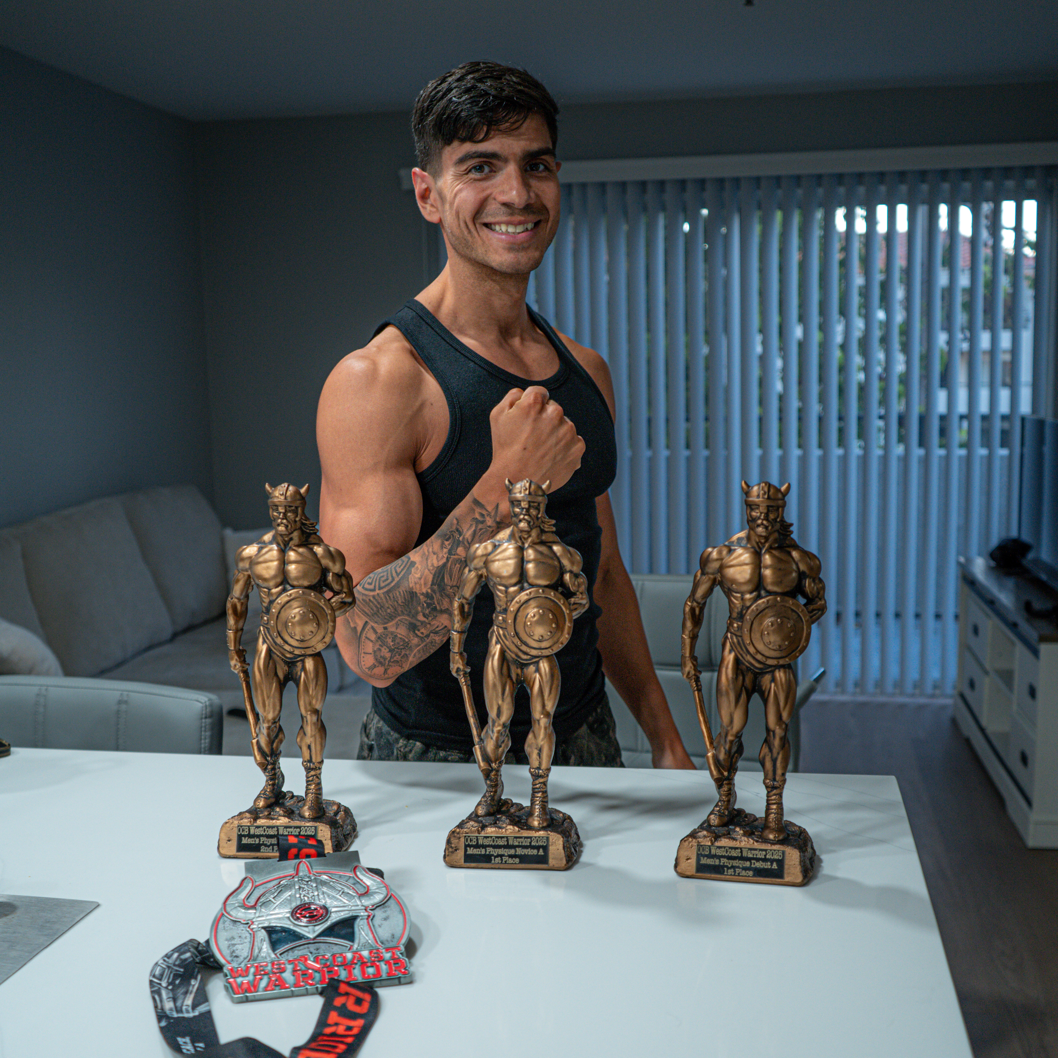 Giuseppe Rucci competition trophies